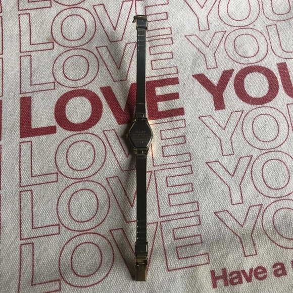 Vintage Pulsar Classy Gold Tone Wrist Watch - For Parts, Doesn't Run - Picture 6 of 8